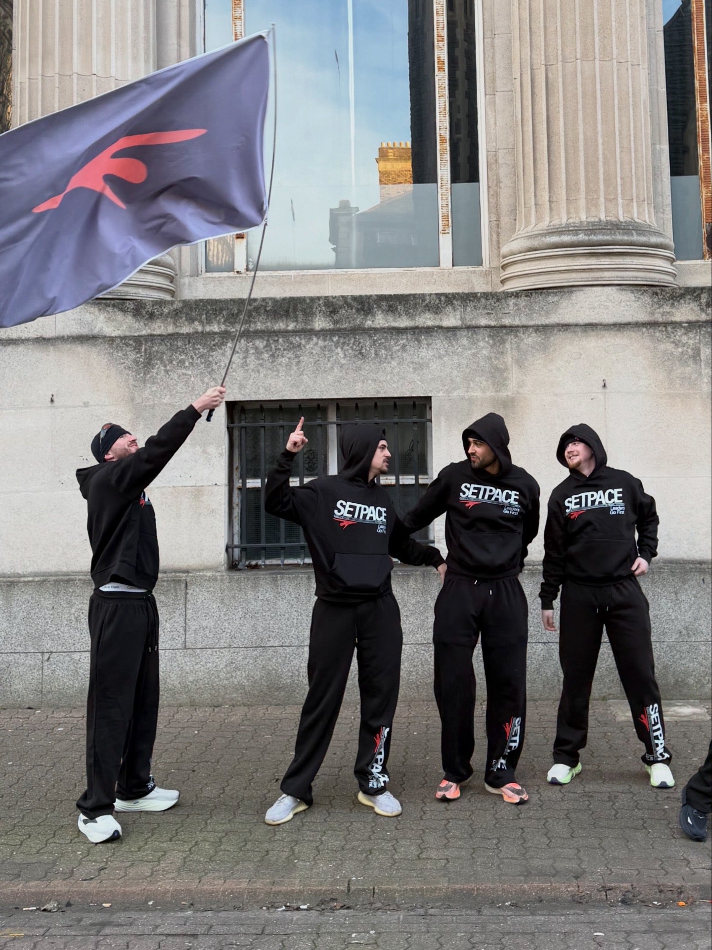 Leaders Go First Hoodie