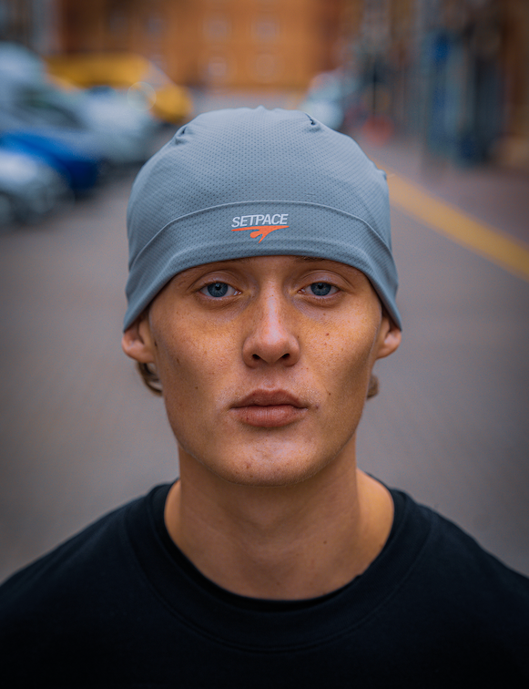 Leaders Go First Skullcap Grey